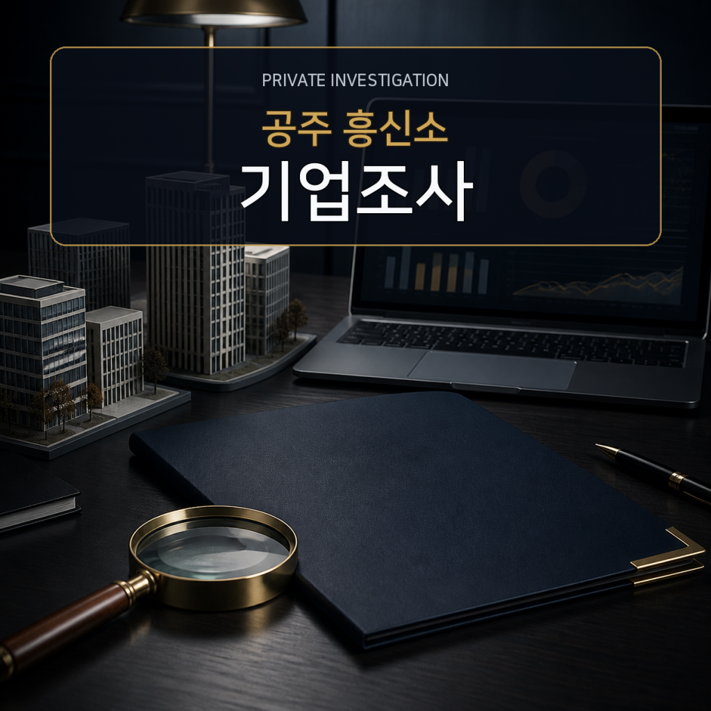 공주 기업·거래처 조사 전문 흥신소