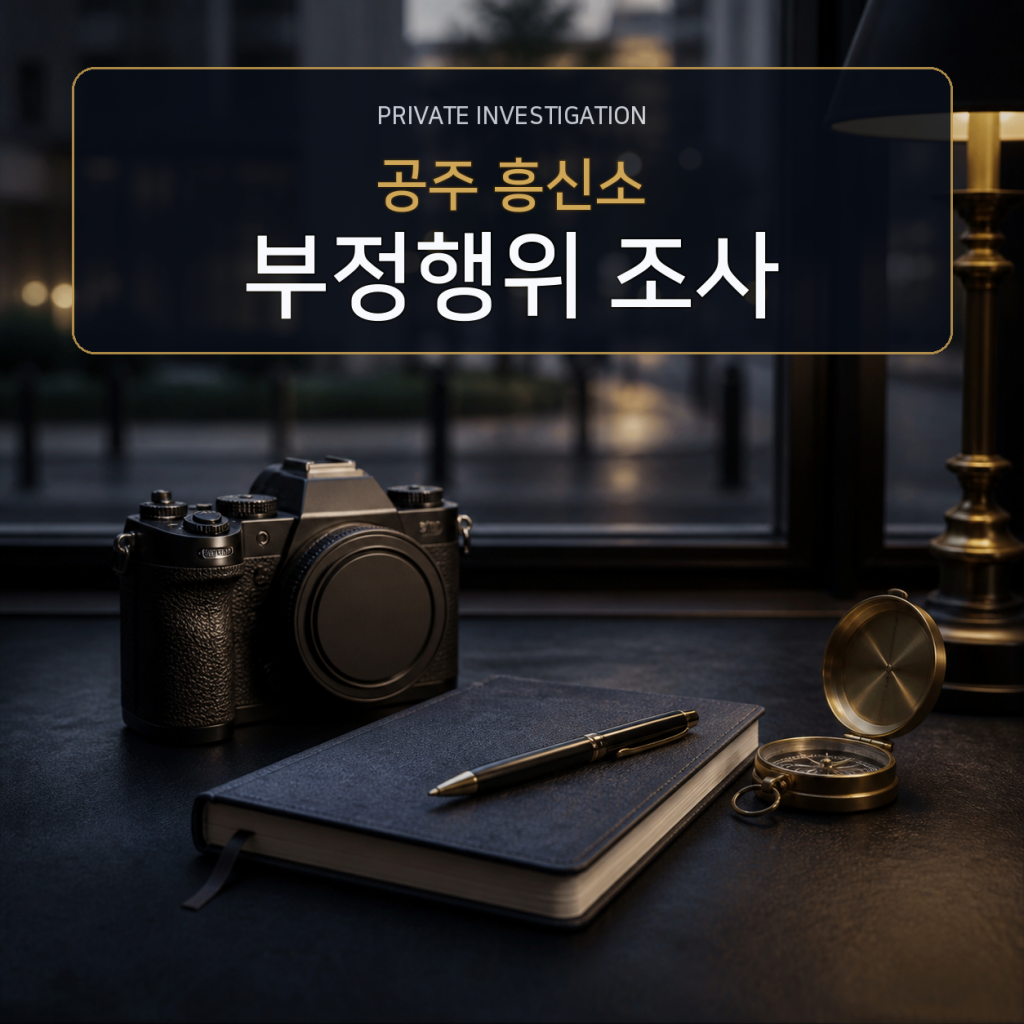 공주 부정행위 사실조사 전문 흥신소